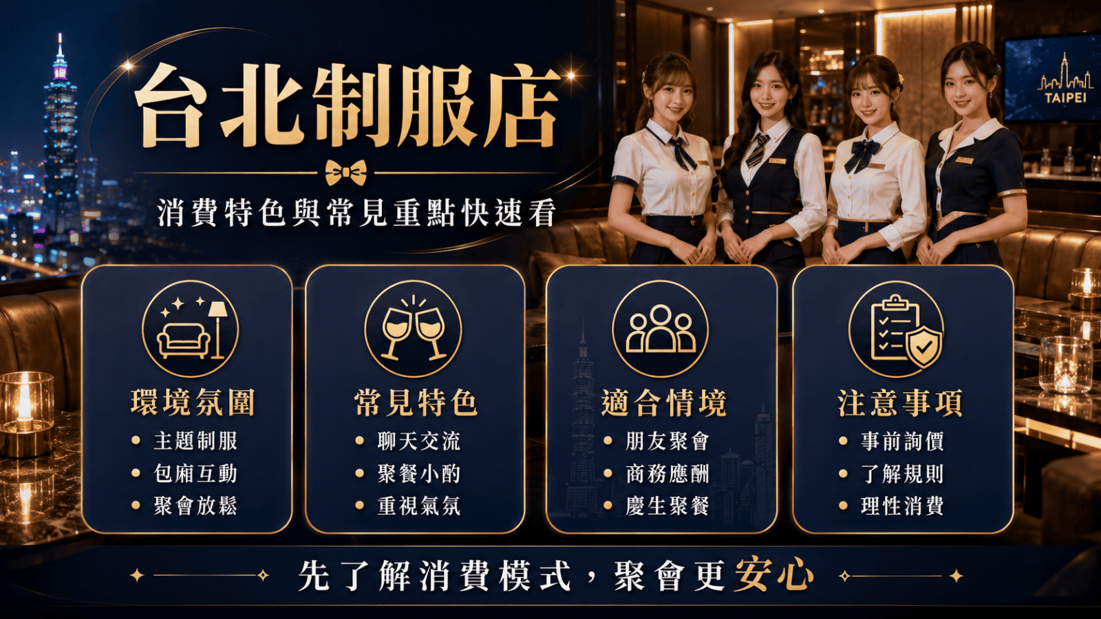 台北制服店是被搜尋的店型之一,許多人會因為想了解工作內容、薪資制度。